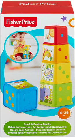 Fisher Price - Entdecker- und Stapelwürfel