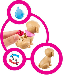 Barbie Haustier-Salon Spielset mit Puppe