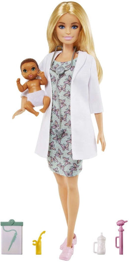 Barbie Kinderärztin-Spielset – Mit Baby & Zubehör