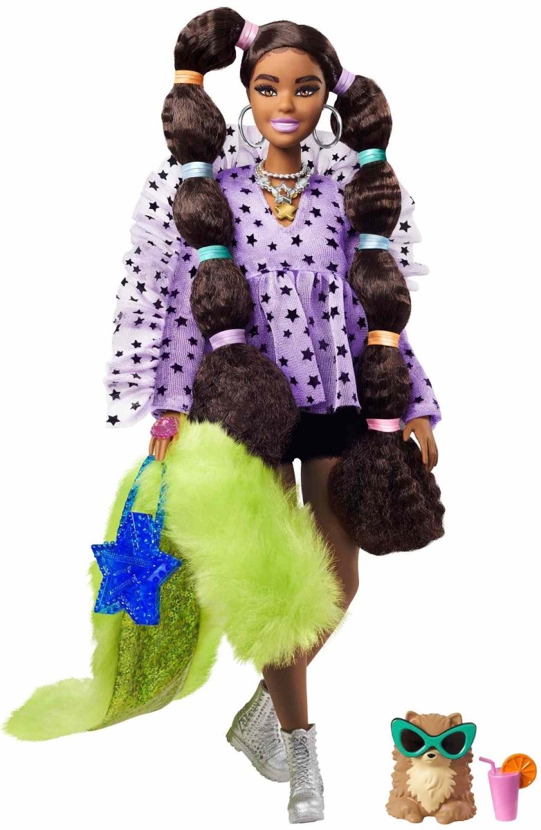 Mattel - Barbie Extra Puppe mit Zöpfen