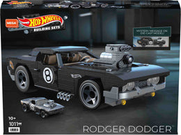 Mega Bloks - Hot Wheels Rodger Dodger-Bauset, Bauspielzeuge für Kinder