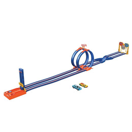 Hot Wheels Drag Race – Doppelschleifen & Überkreuzung