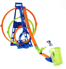 Hot Wheels Triple Looping-Set – Stuntbahn mit 3 Loopings