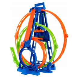 Hot Wheels Triple Looping-Set – Stuntbahn mit 3 Loopings