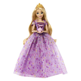Disney Rapunzel Geburtstags-Puppe mit Kleid & Cupcake