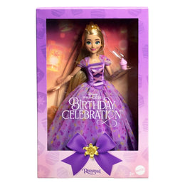 Disney Rapunzel Geburtstags-Puppe mit Kleid & Cupcake