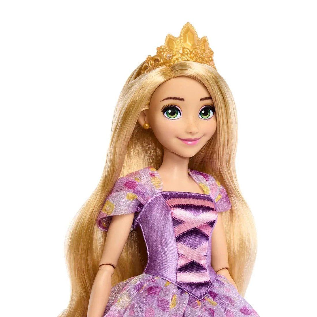 Disney Rapunzel Geburtstags-Puppe mit Kleid & Cupcake