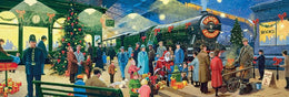 Clementoni - Panorama Puzzle - Christmas Santa Express, 1000 Teile