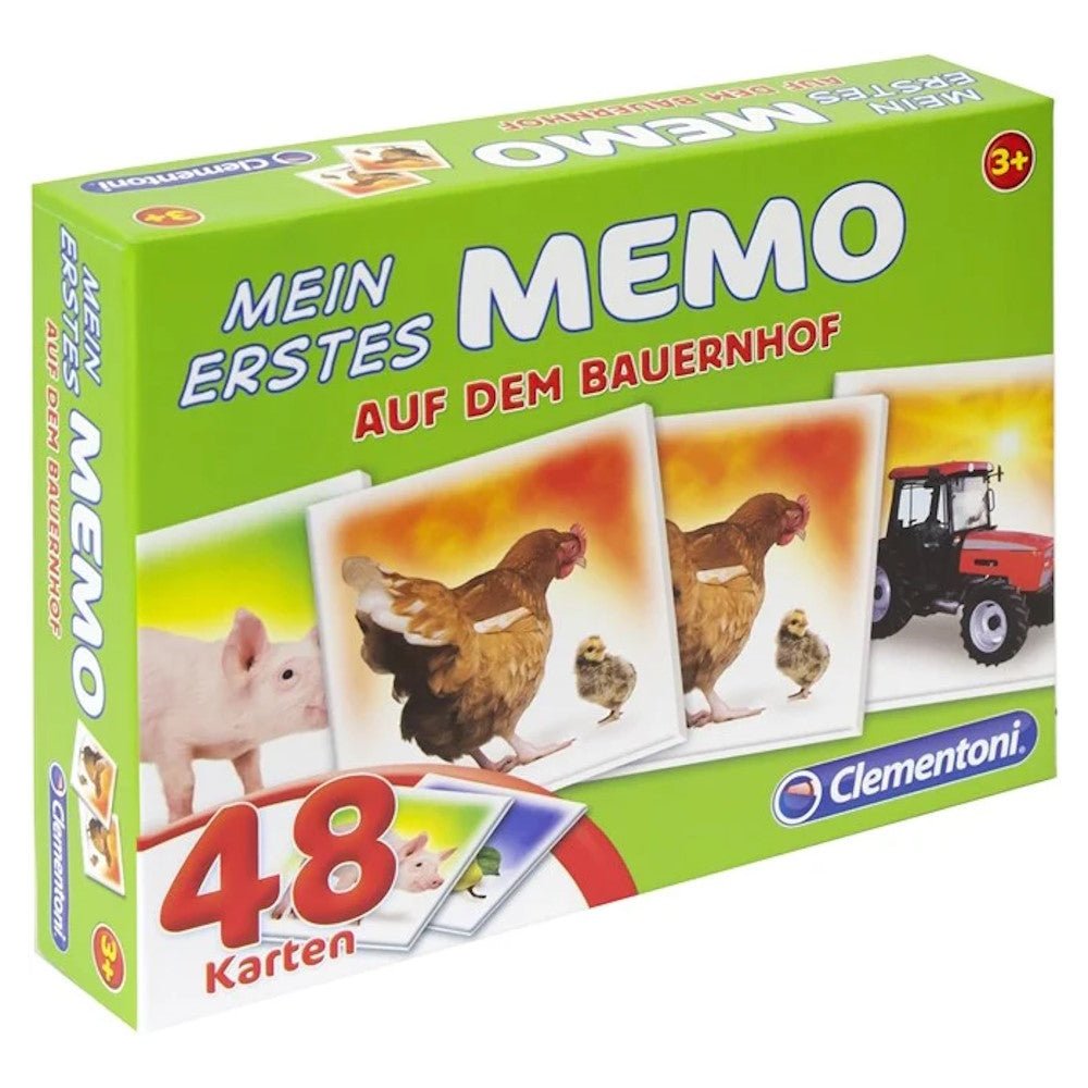 Clementoni - Mein Erstes Memo Auf dem Bauernhof - Memory