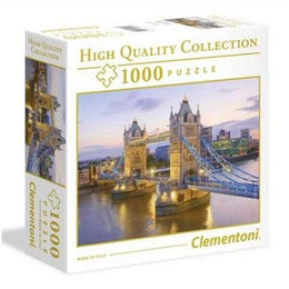 Clementoni - High Quality Collection, 1000 Teile - Tower Bridge - Puzzle