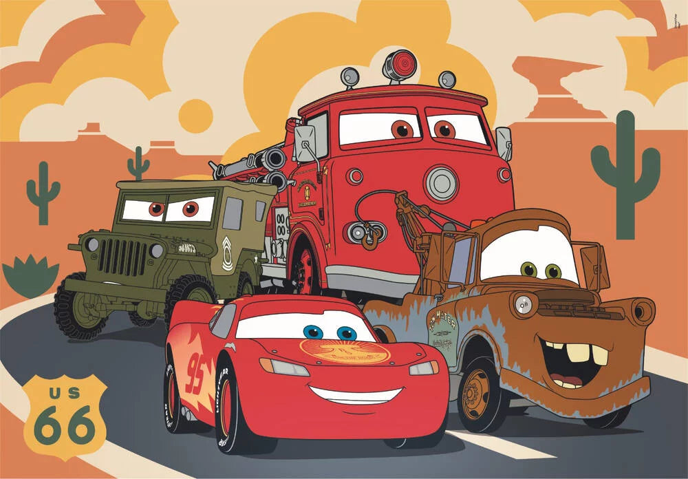 Clementoni Cars Puzzle – Supercolor, 30 Teile, ab 4 Jahren