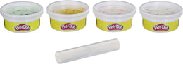 Hasbro - Play-Doh - Color Burst Pastellfarben mit 4 Dosen à 56 g - Kreativ