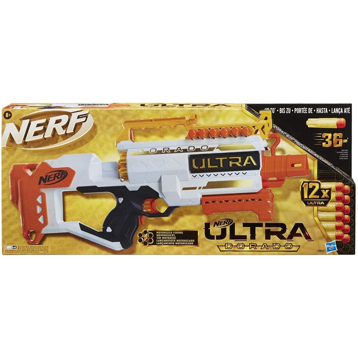 Hasbro - Nerf Ultra Dorado Motorised Dart Blaster - Outdoor