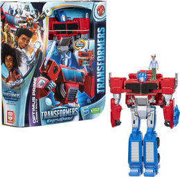 Hasbro - Transformers - EarthSpark Spin Changer Optimus Prime und Robby Malto Figur
