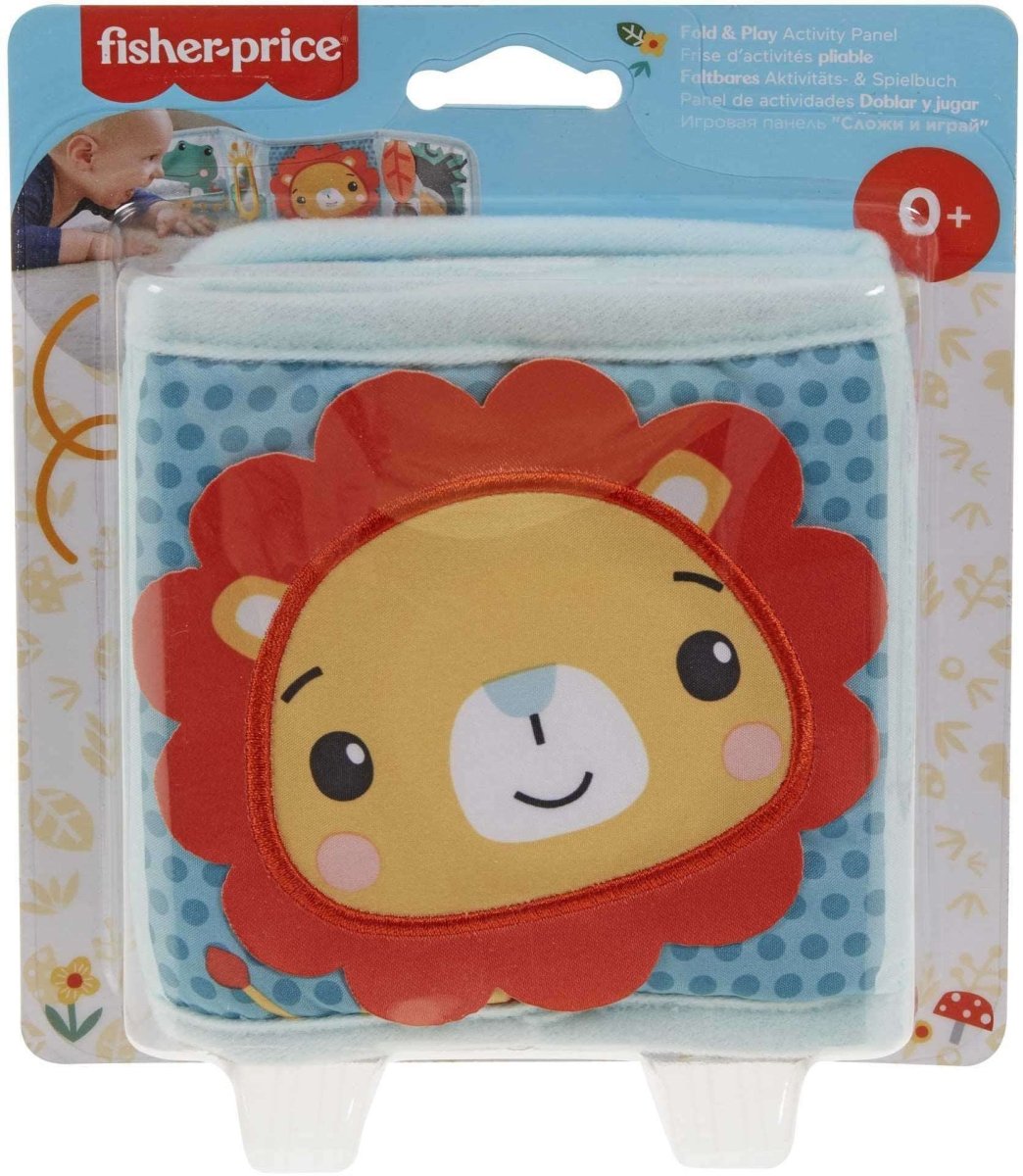 Fisher-Price - Faltbares Aktivitäts- und Spielbuch.