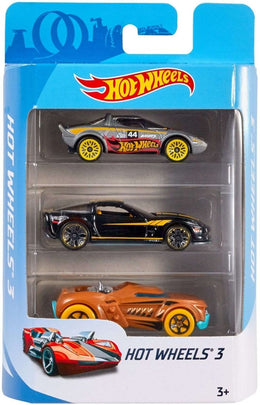 Mattel - Hot Wheels 3er Geschenkset Sortiment.